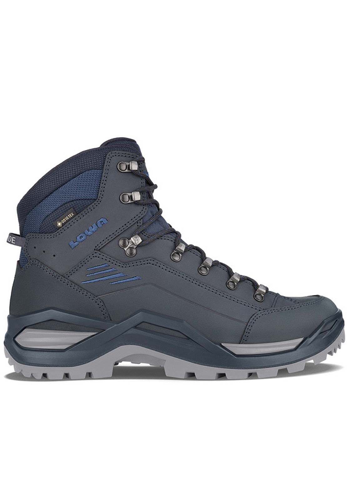 Lowa Men&#39;s Renegade EVO GTX Mid Hiking Boots Navy/Blue