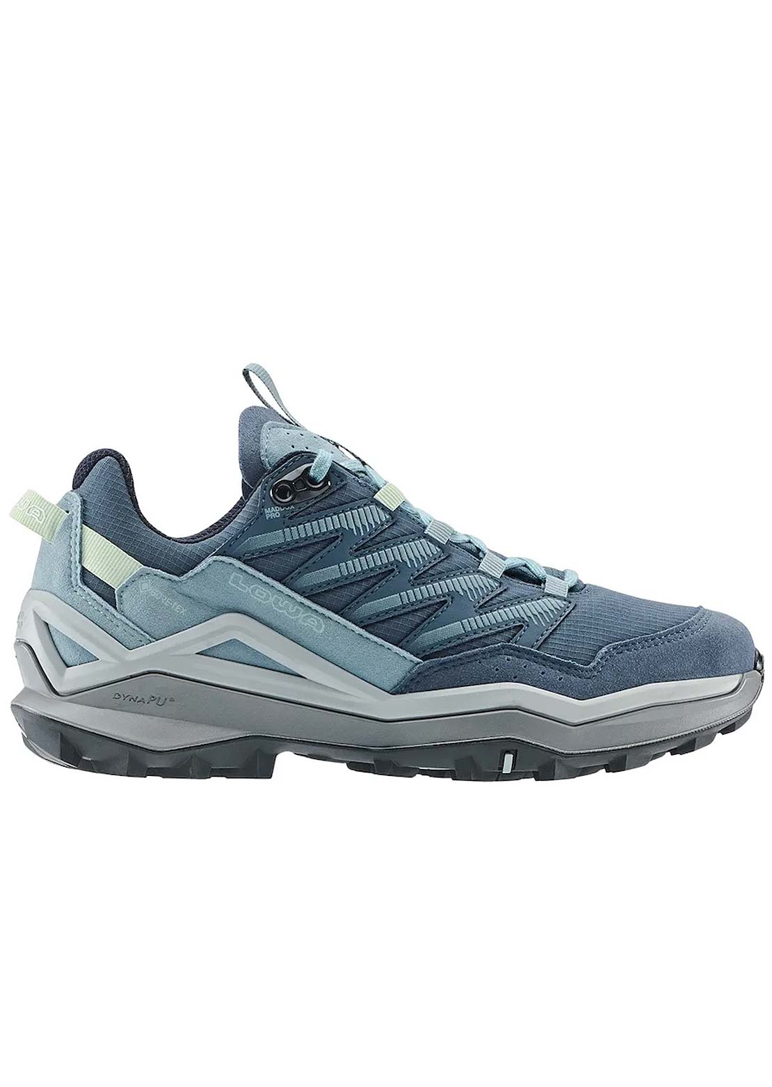 Lowa Women's Maddox Pro GTX LO Hiking Boots Smoke Blue/Slate Blue