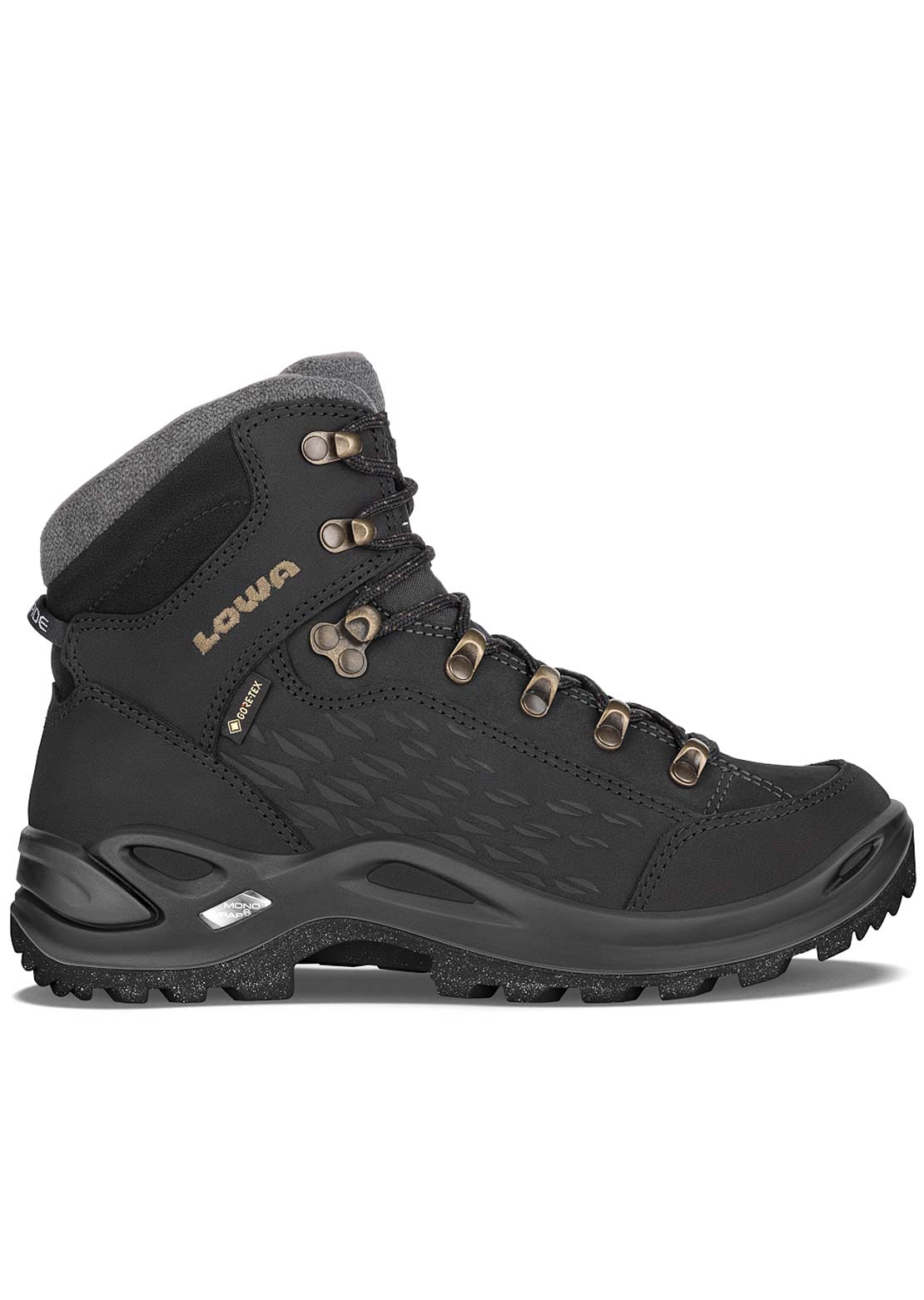 Lowa Women's Renegade Warm GTX Mid WS Boots Black/Champagne