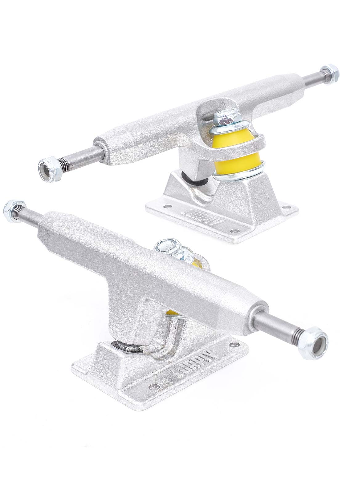 Lurpiv Polished Skateboard Trucks Silver