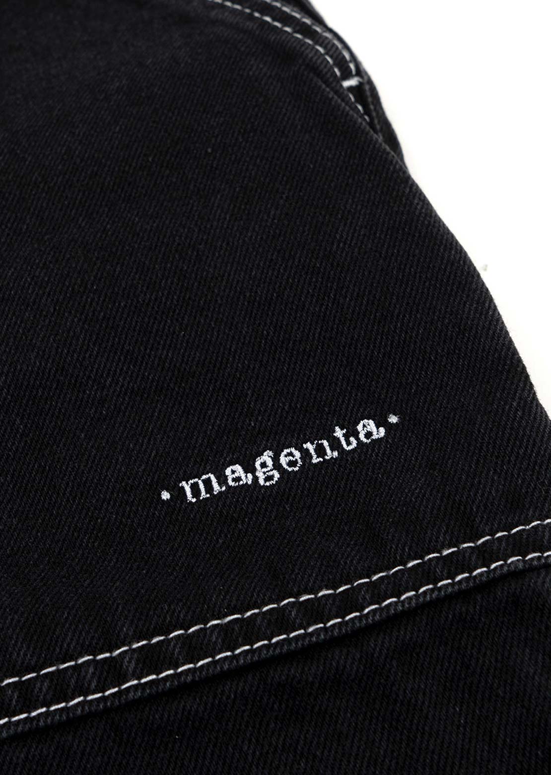 Magenta Skateboards Men's Atelier Denim Pants Black