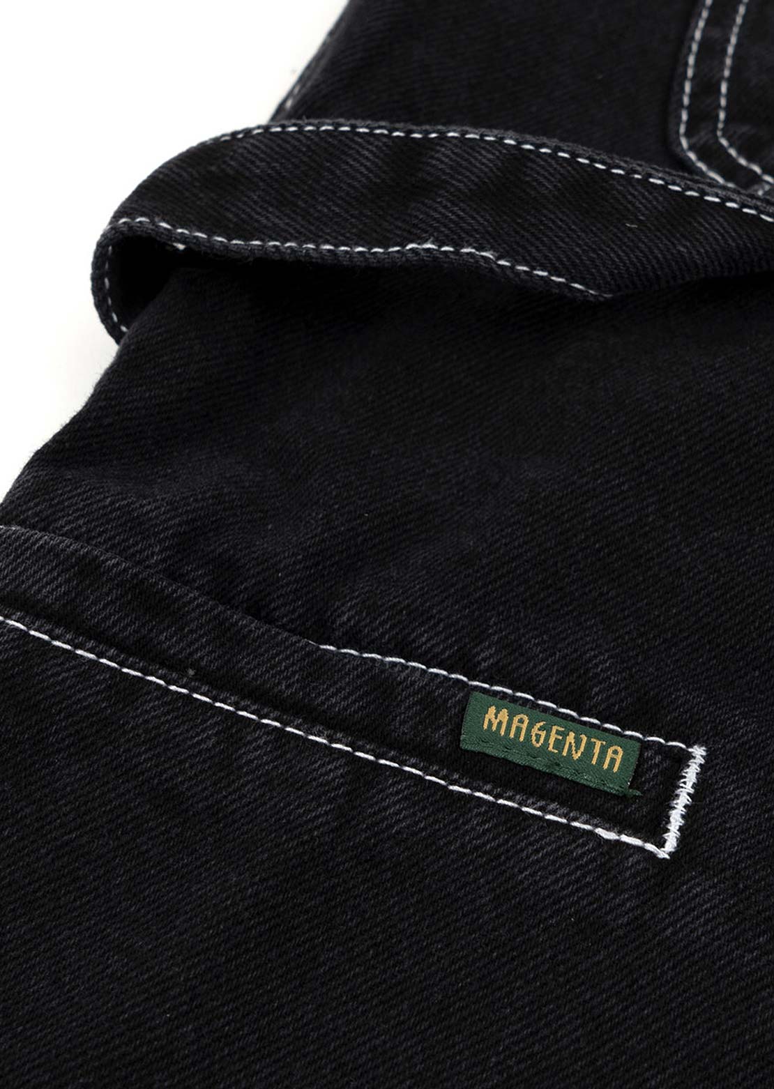 Magenta Skateboards Men's Atelier Denim Pants Black