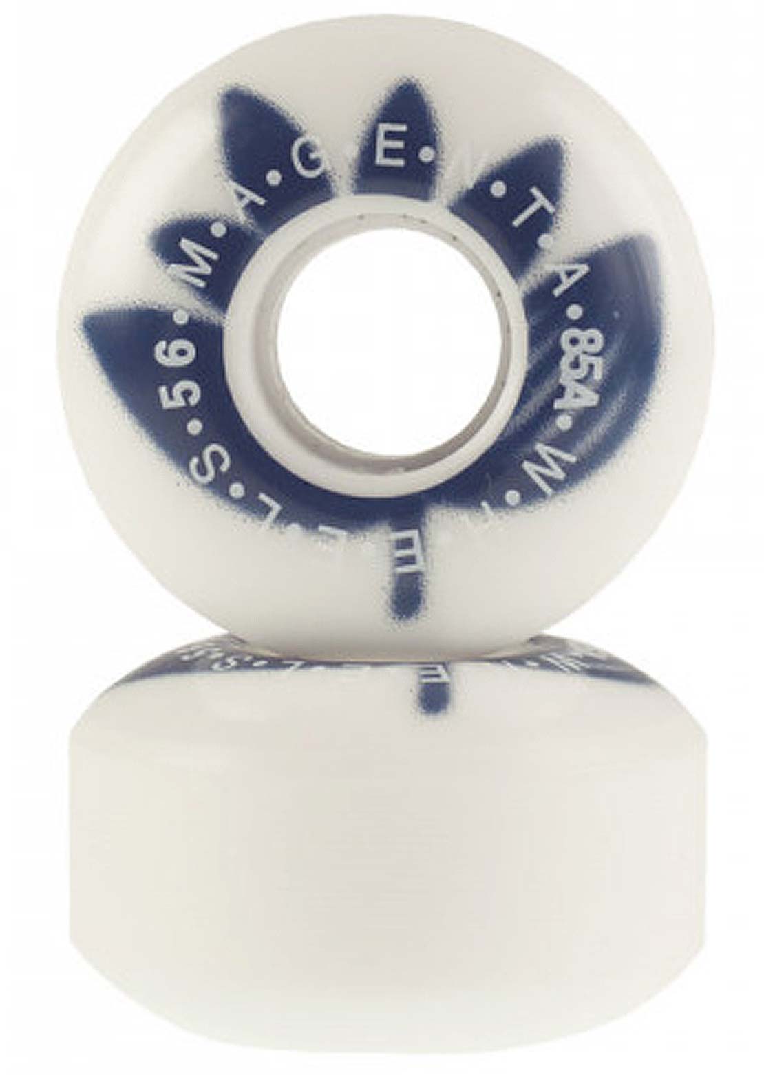 Magenta Skateboards Power 100A Wheels White