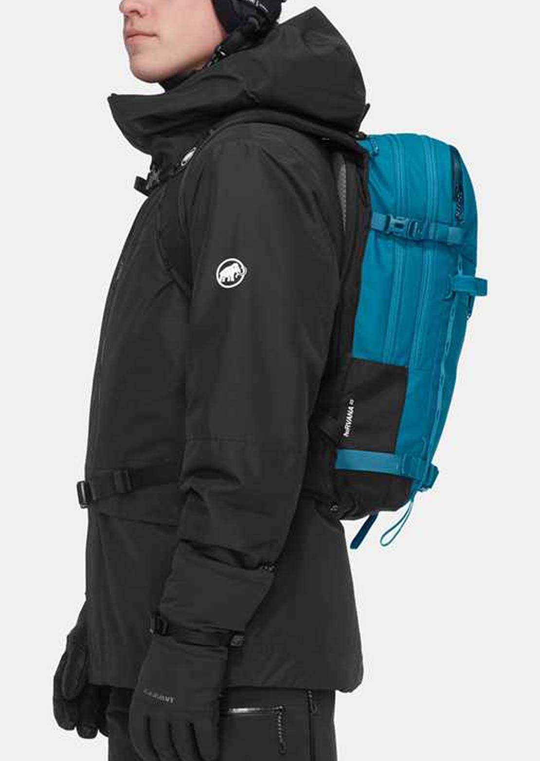 Mammut Unisex Nirvana 22 Ski Bag Sapphire/Black