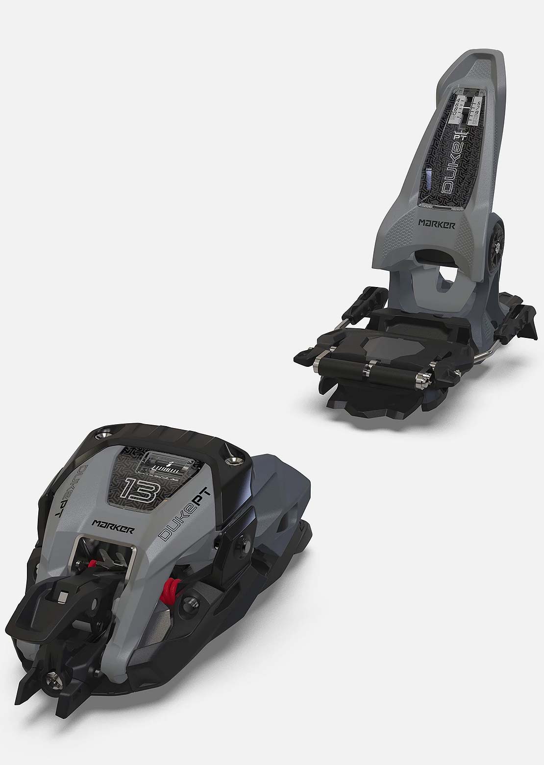 Marker Men's Duke PT 13 Ski Bindings Gray/Black