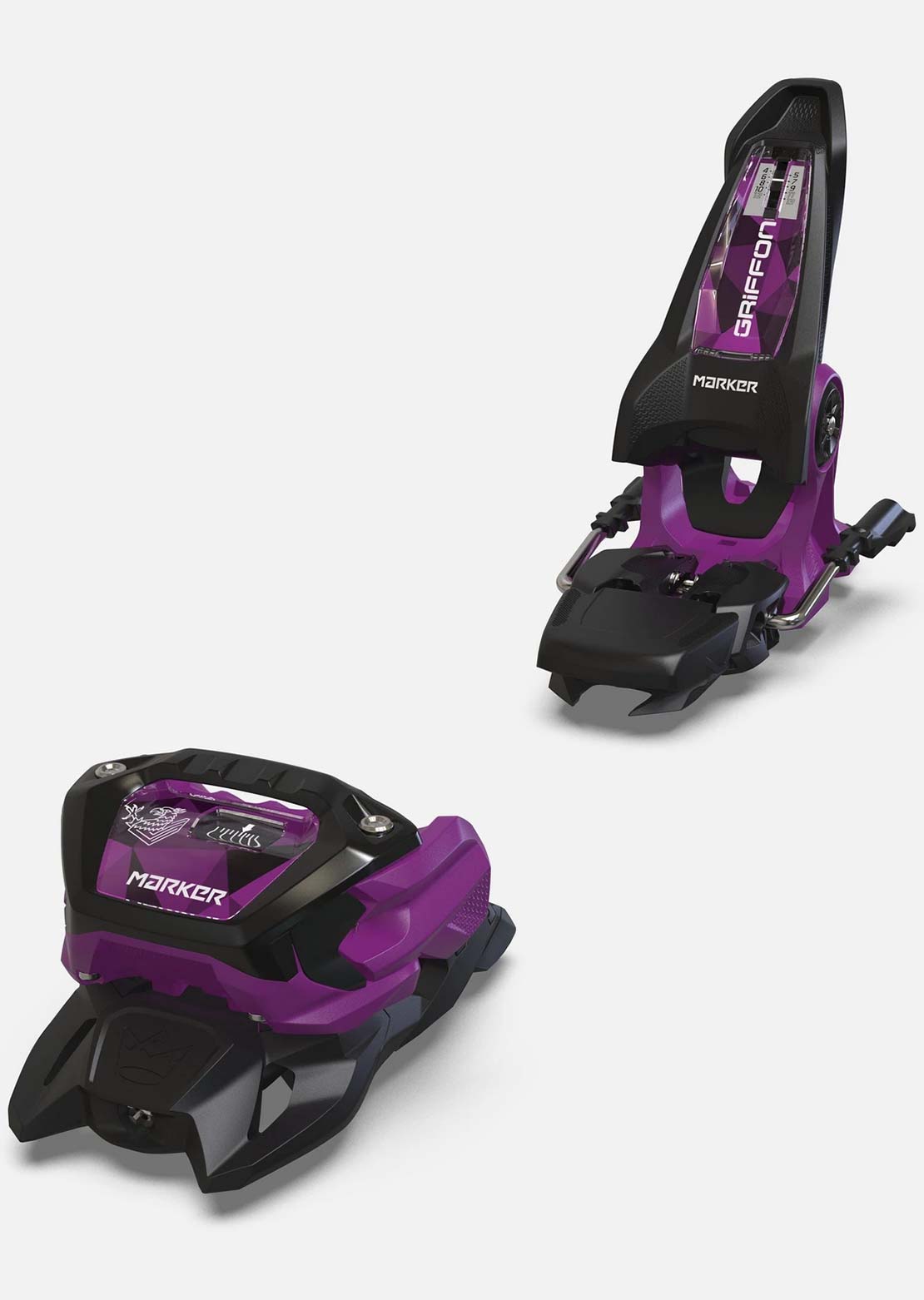 Marker Unisex Griffon 13 ID Ski Bindings Black/Purple