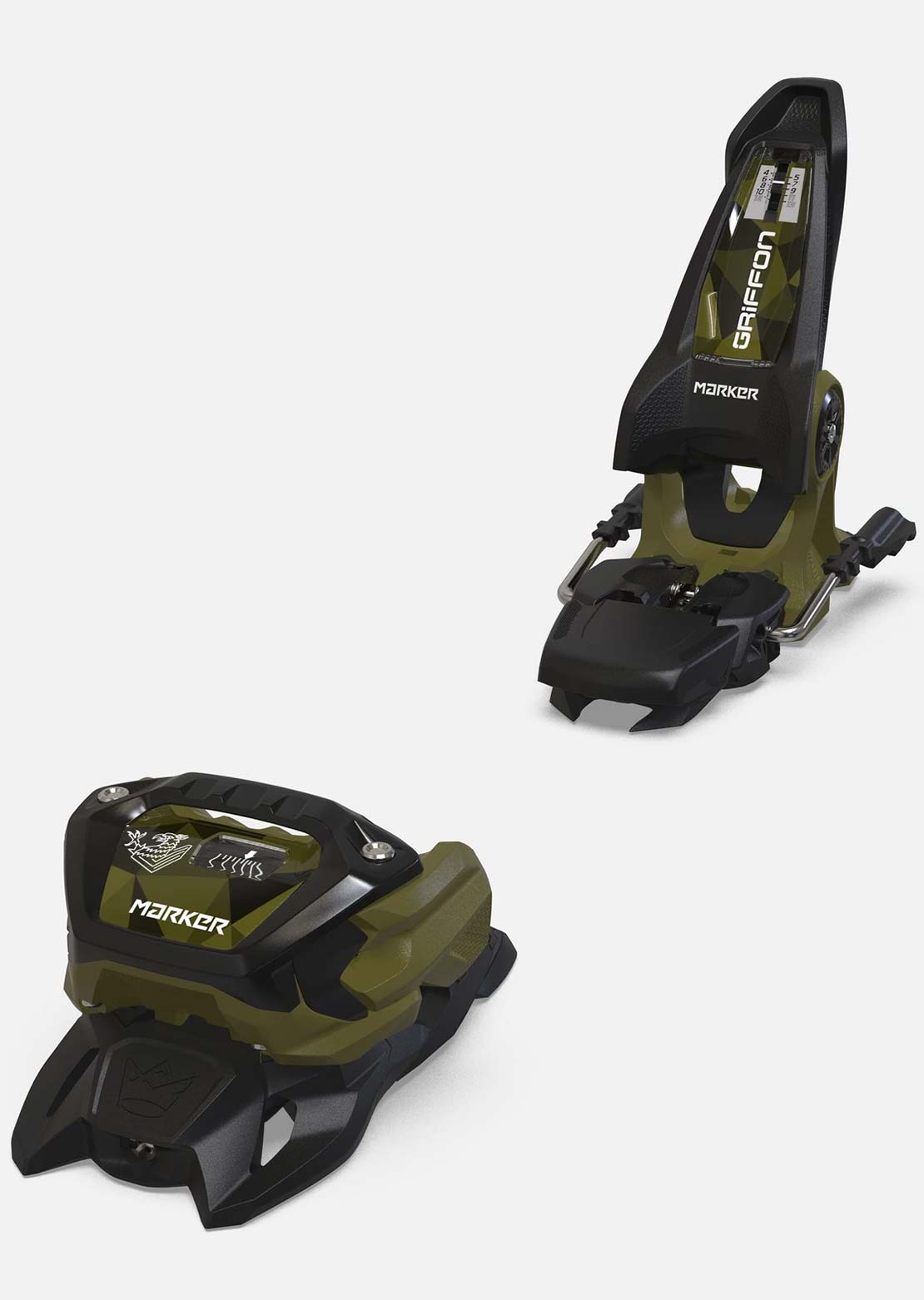 Marker Unisex Griffon 13 Ski Bindings Olive Green