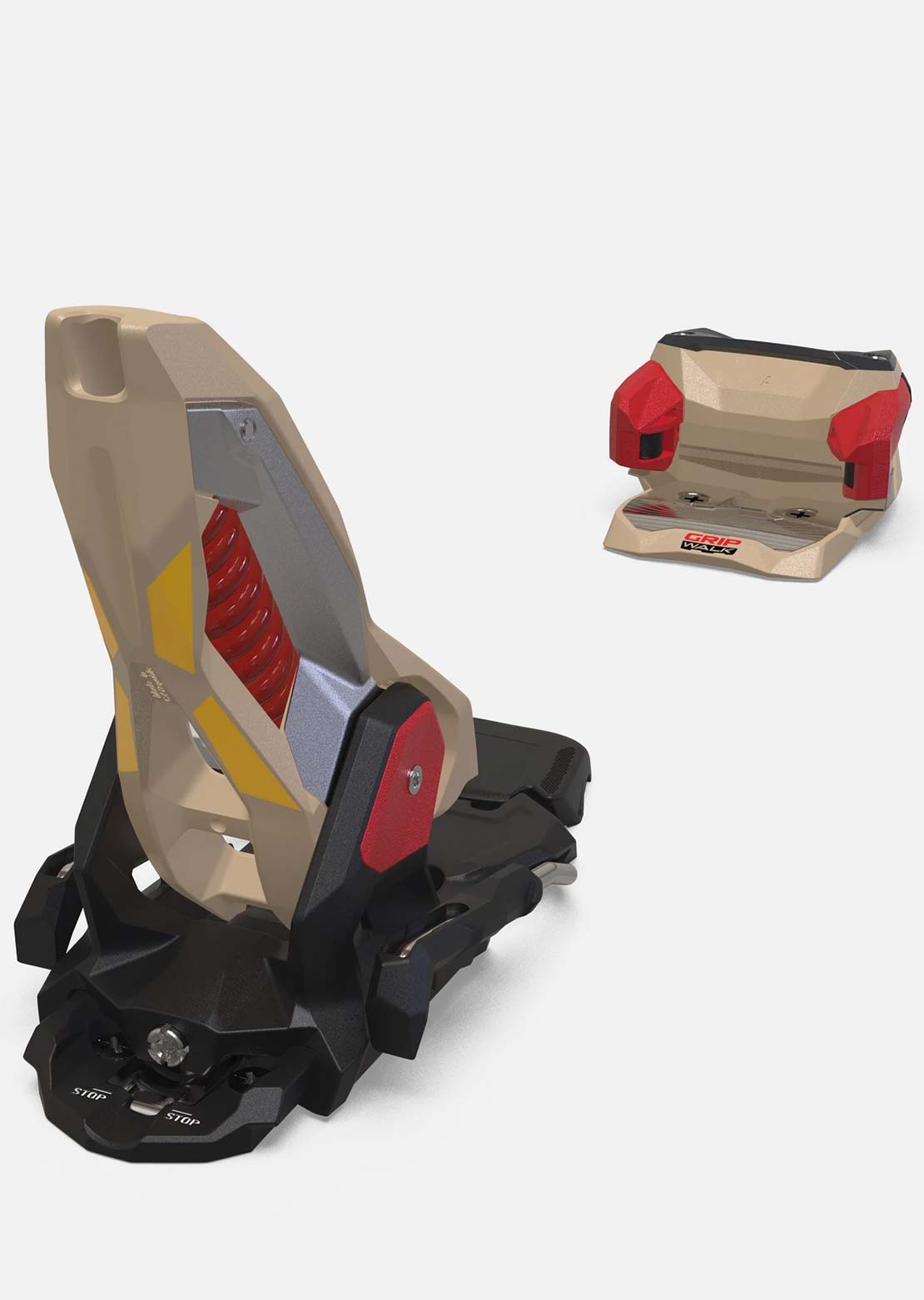 Marker Unisex Griffon X 13 Ski Bindings Beige/Red