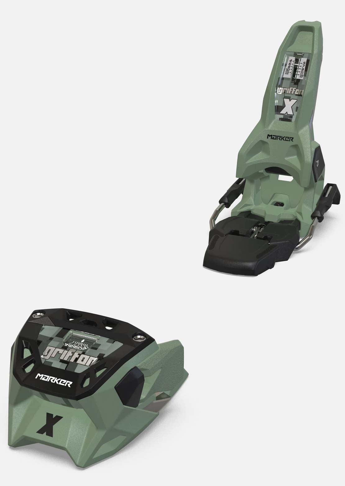 Marker Unisex Griffon X 13 Ski Bindings Green/Black