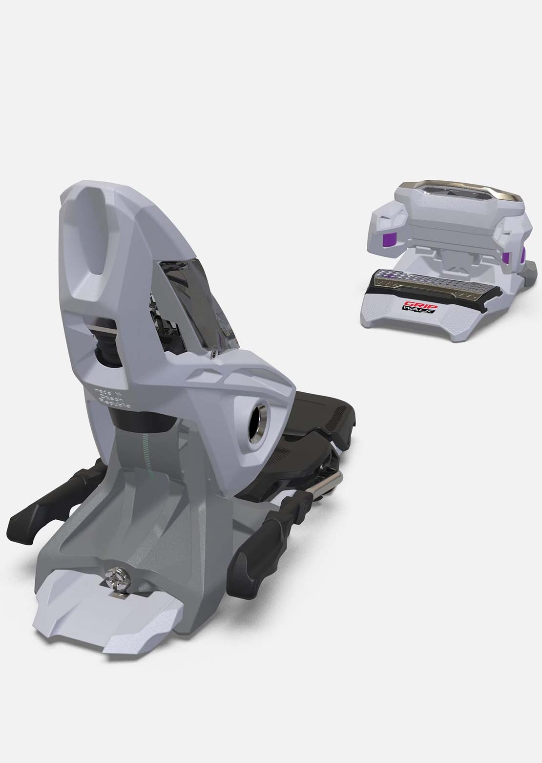 Marker Unisex Squire 11 Ski Bindings Grey/Purple