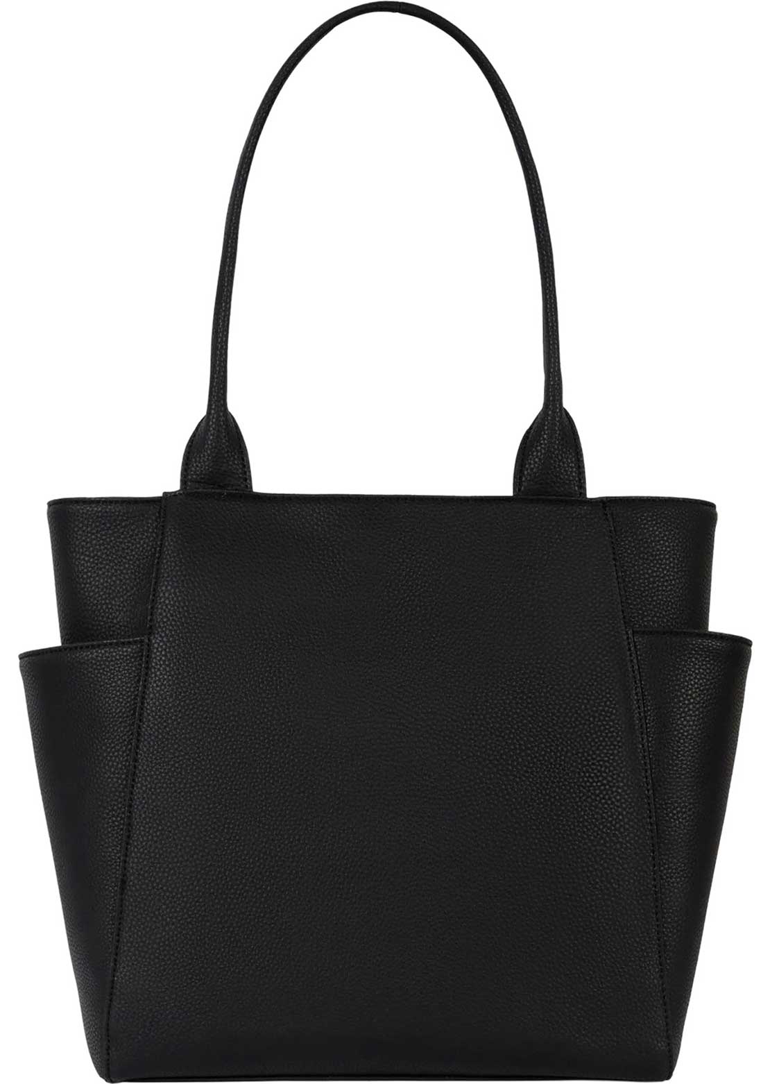 Matt & Nat Iona Grain Tote Bag Black
