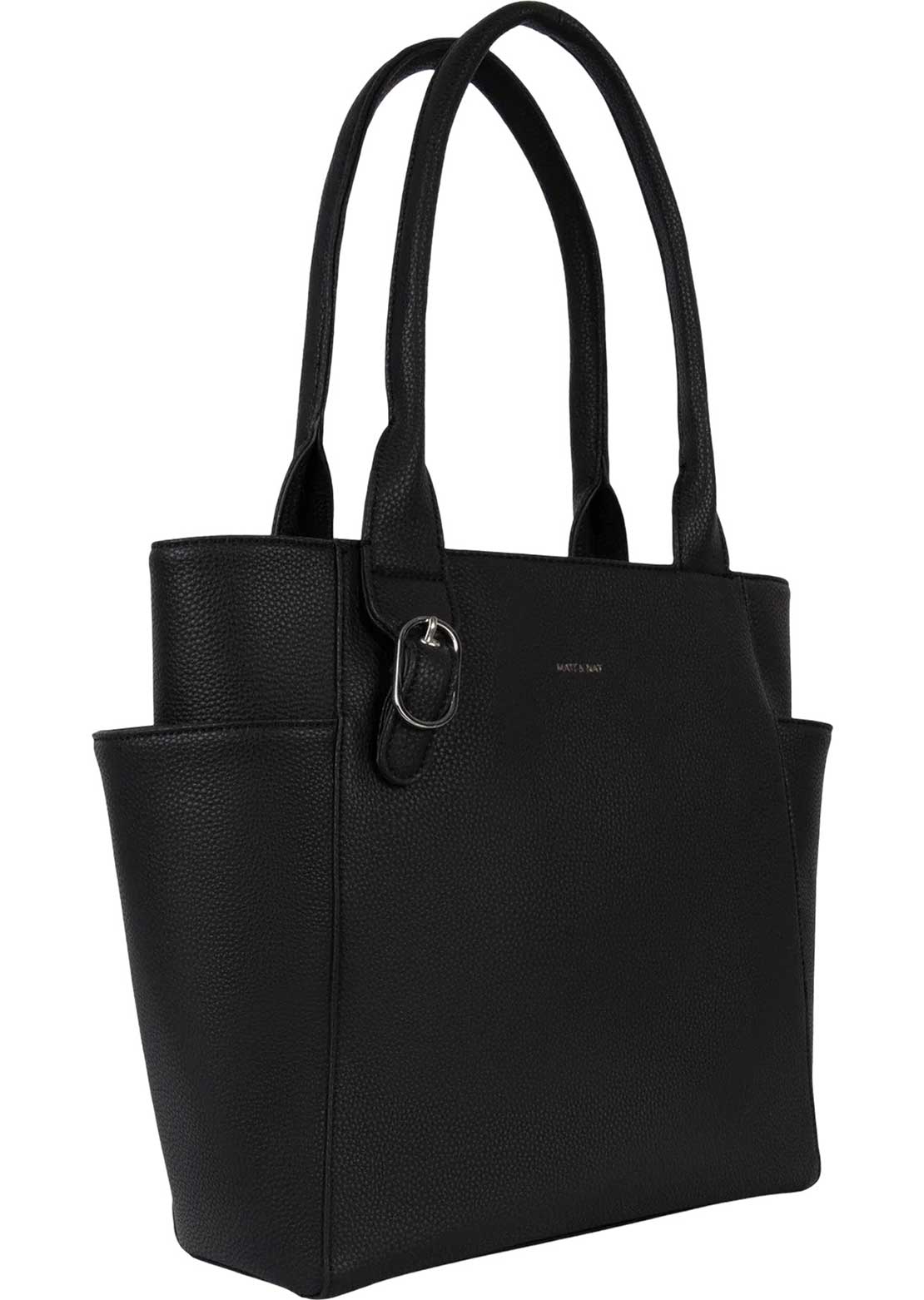 Matt & Nat Iona Grain Tote Bag Black