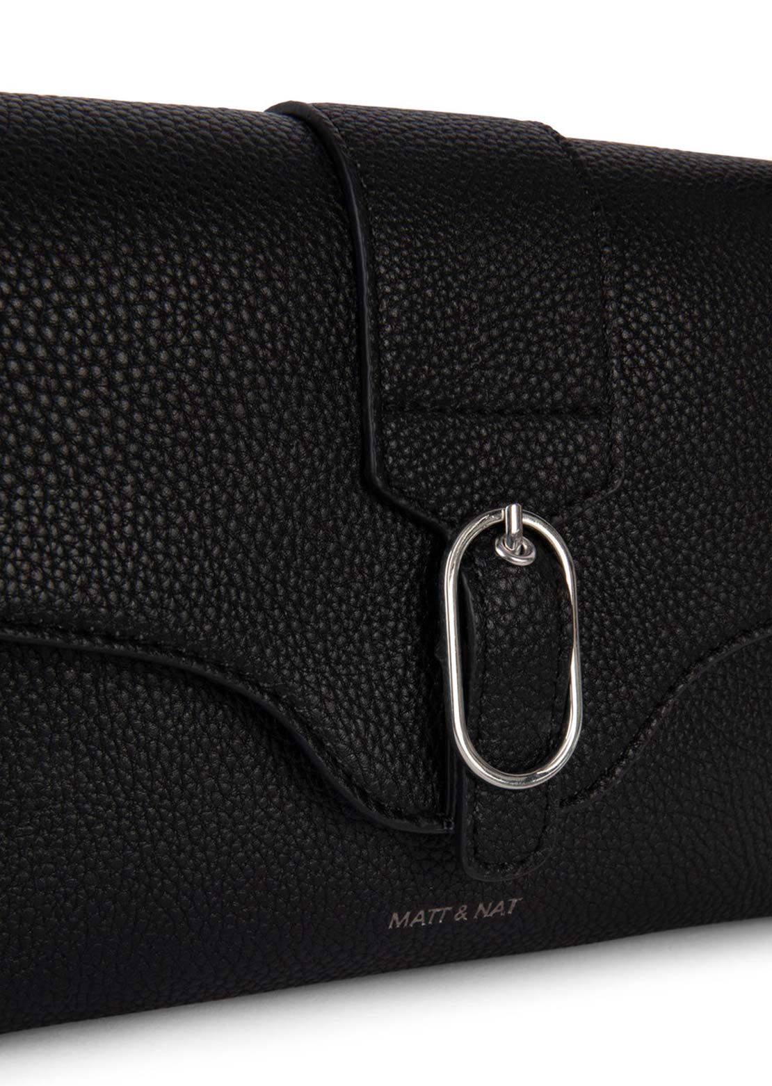 Matt & Nat Isabelle Grain Shoulder Bag Black