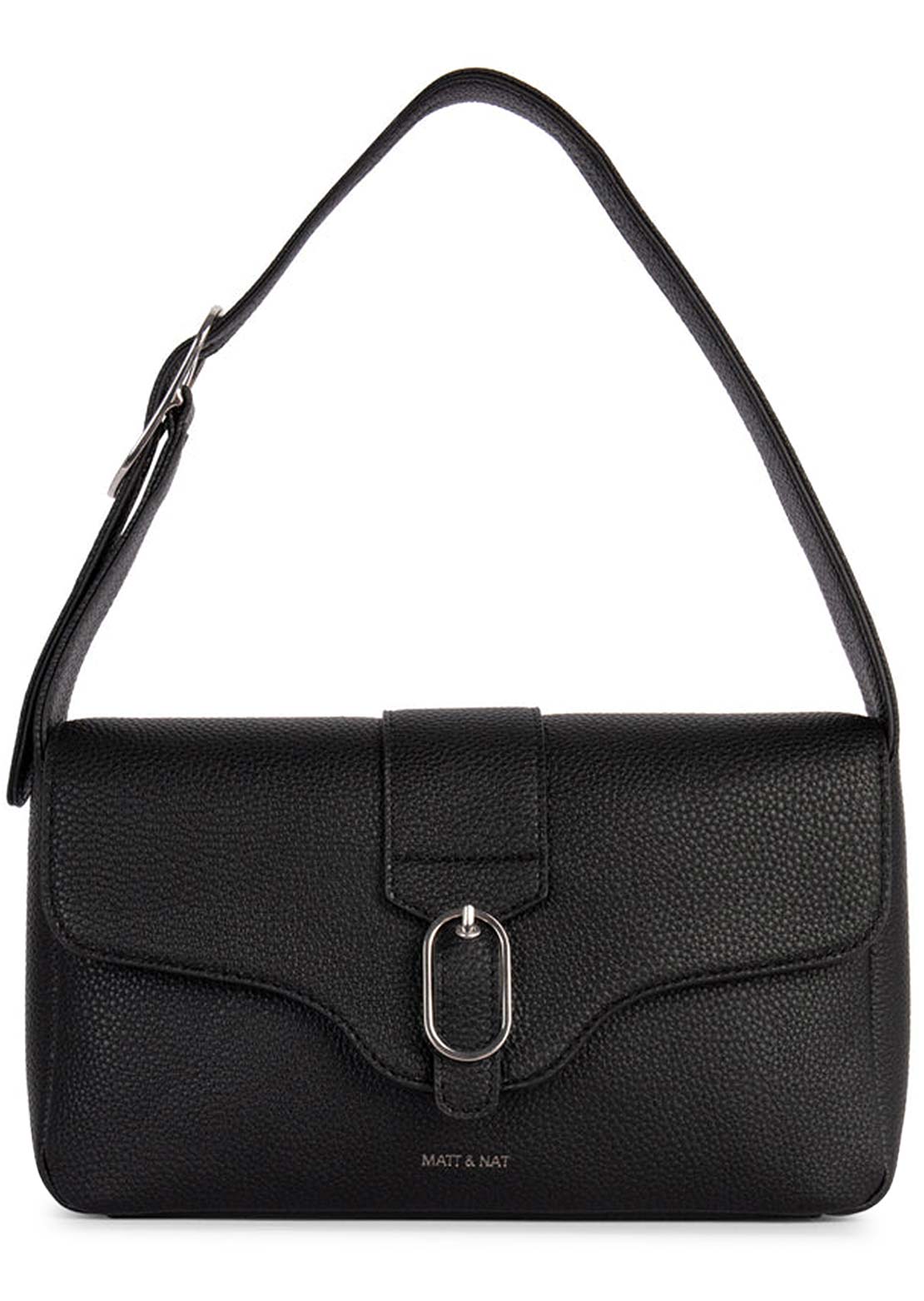 Matt & Nat Isabelle Grain Shoulder Bag Black