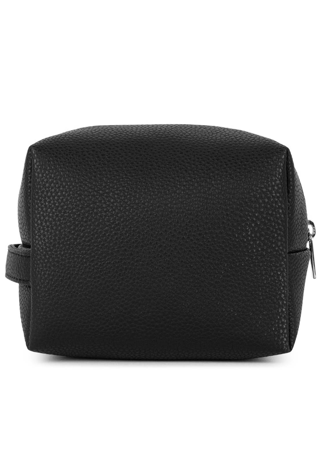 Matt & Nat Unisex Blair Grain Small Toiletry Case Black