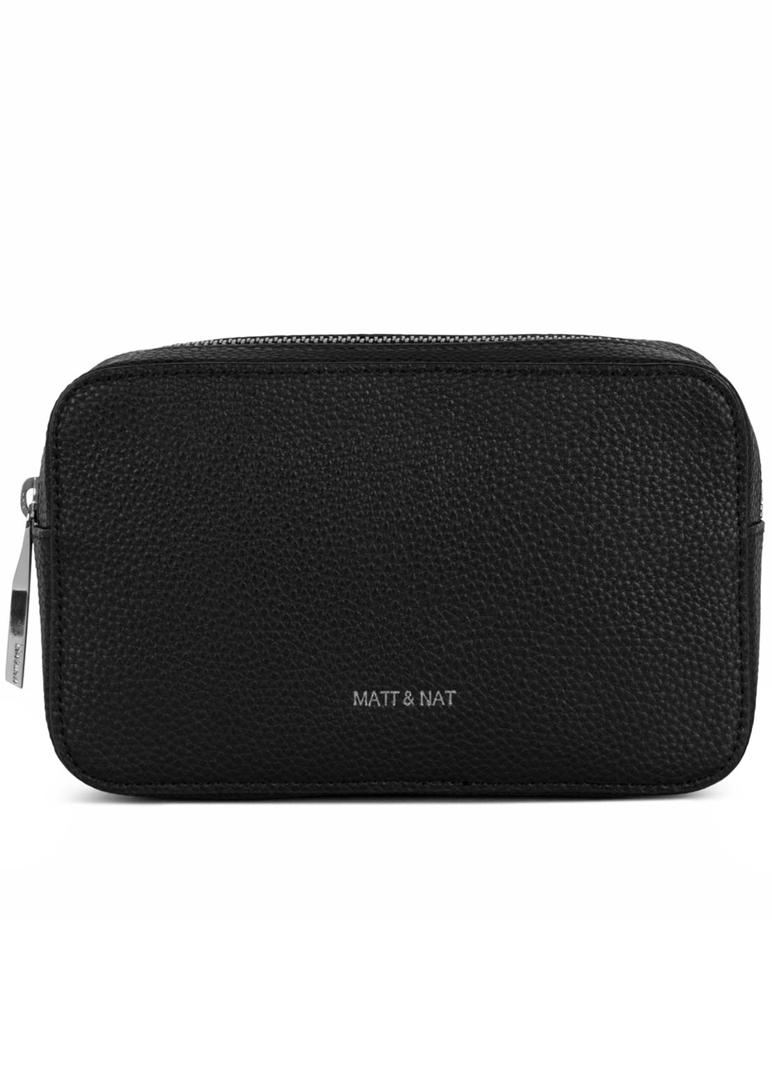 Matt & Nat Unisex Larra Grain Belt Bag Black
