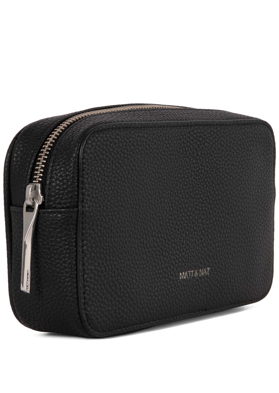 Matt & Nat Unisex Larra Grain Belt Bag Black