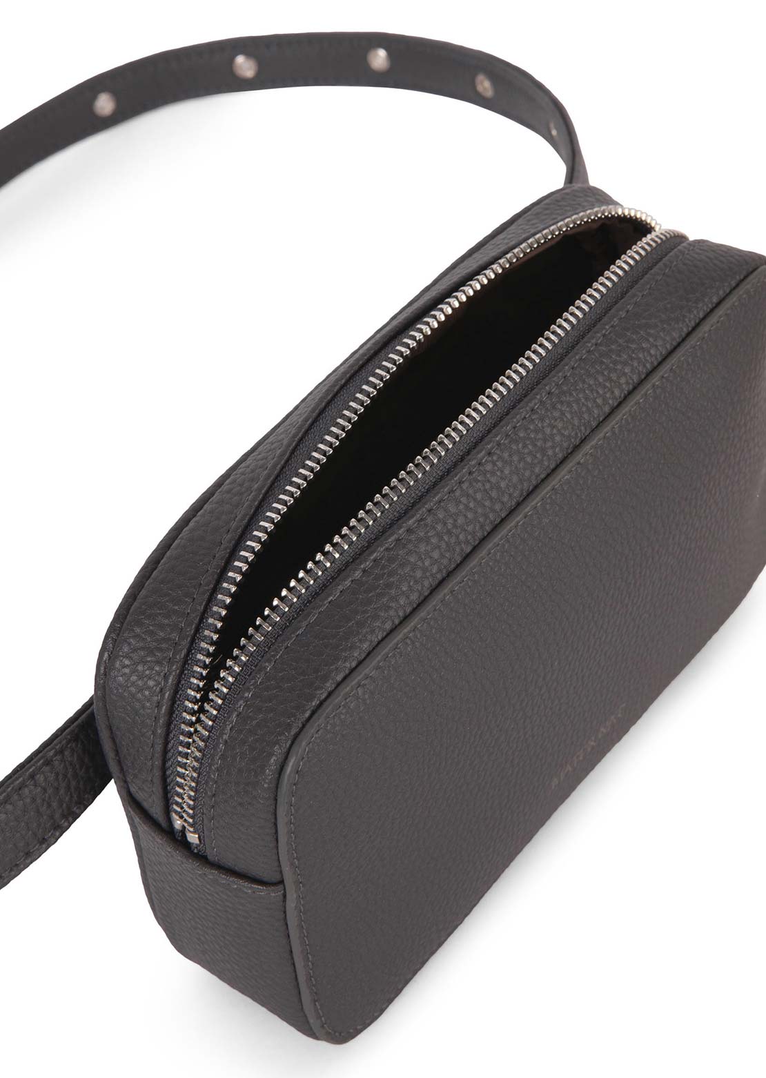 Matt & Nat Unisex Larra Grain Belt Bag Coal