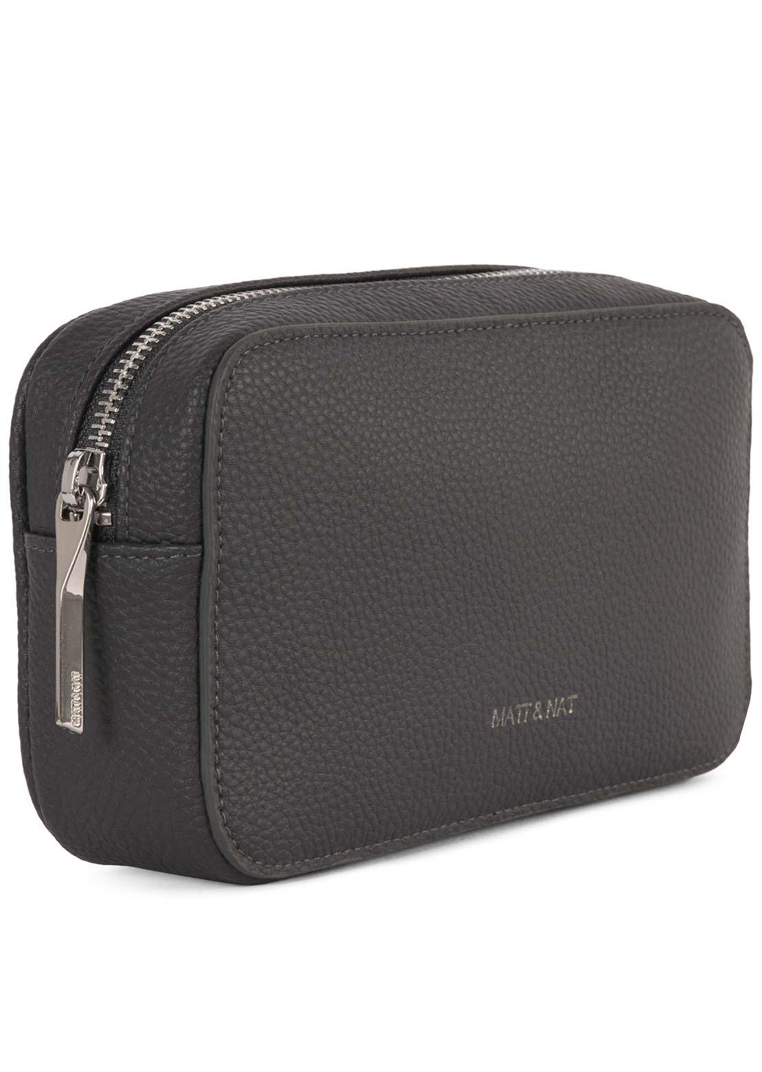 Matt & Nat Unisex Larra Grain Belt Bag Coal