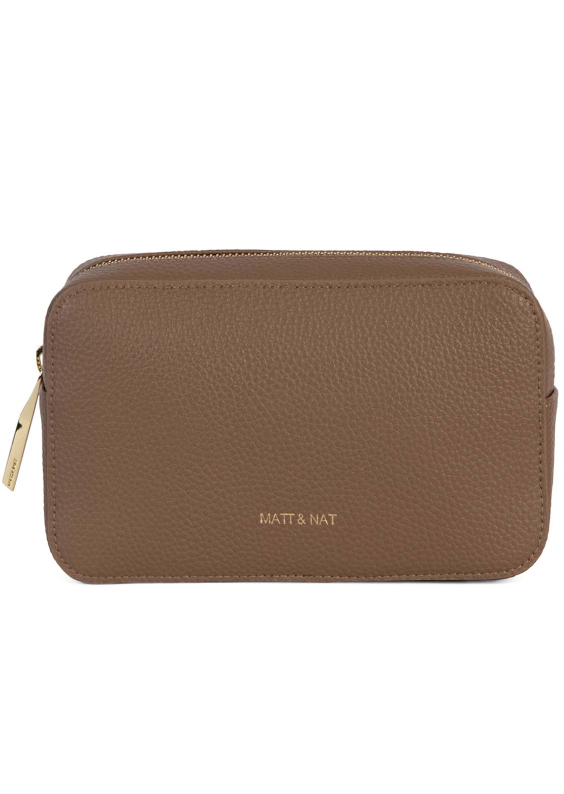 Matt & Nat Unisex Larra Grain Belt Bag Toffee