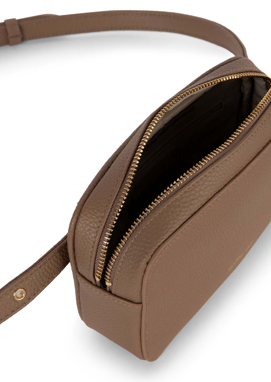 Matt & Nat Unisex Larra Grain Belt Bag Toffee