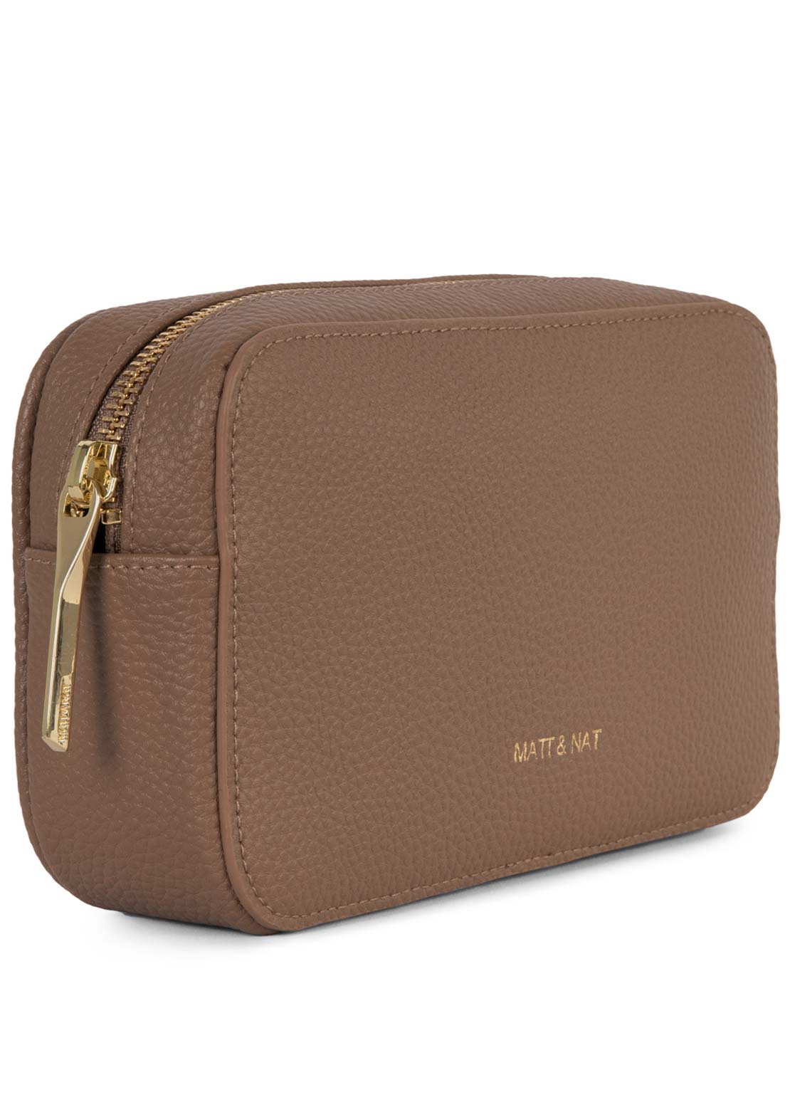Matt & Nat Unisex Larra Grain Belt Bag Toffee