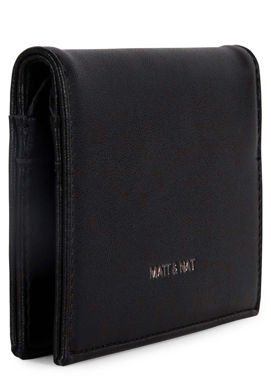 Matt & Nat Unisex Liz Forum Wallet Black