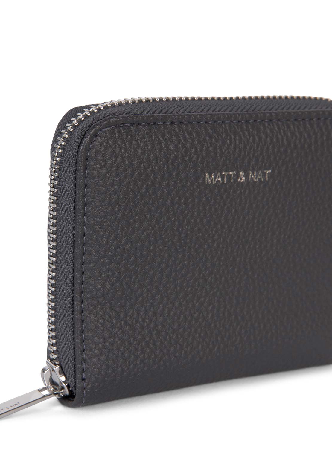 Matt & Nat Unisex Rue Grain Wallet Coal