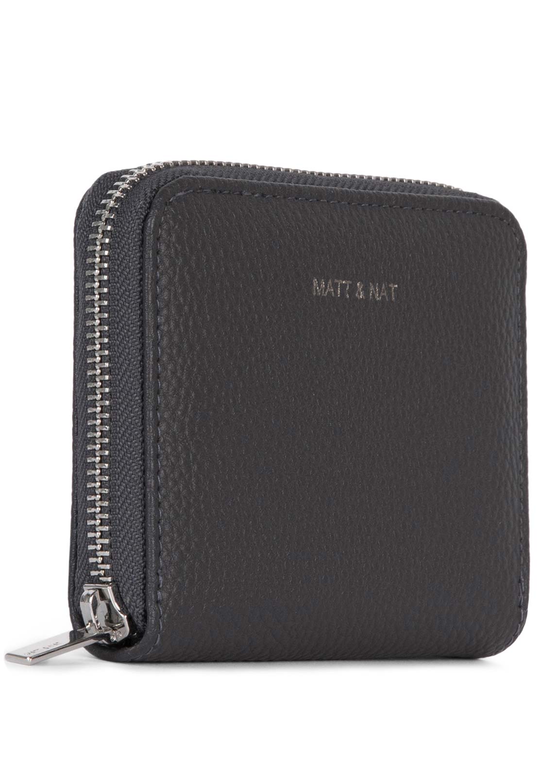 Matt & Nat Unisex Rue Grain Wallet Coal
