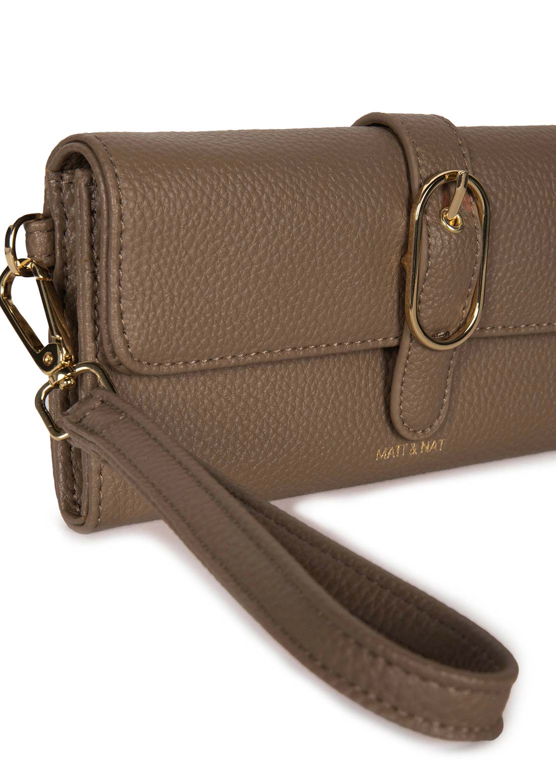 Matt & Nat Unisex Seun Grain Wallet Toffee