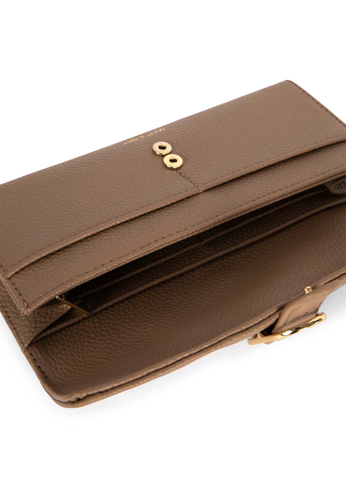 Matt & Nat Unisex Seun Grain Wallet Toffee
