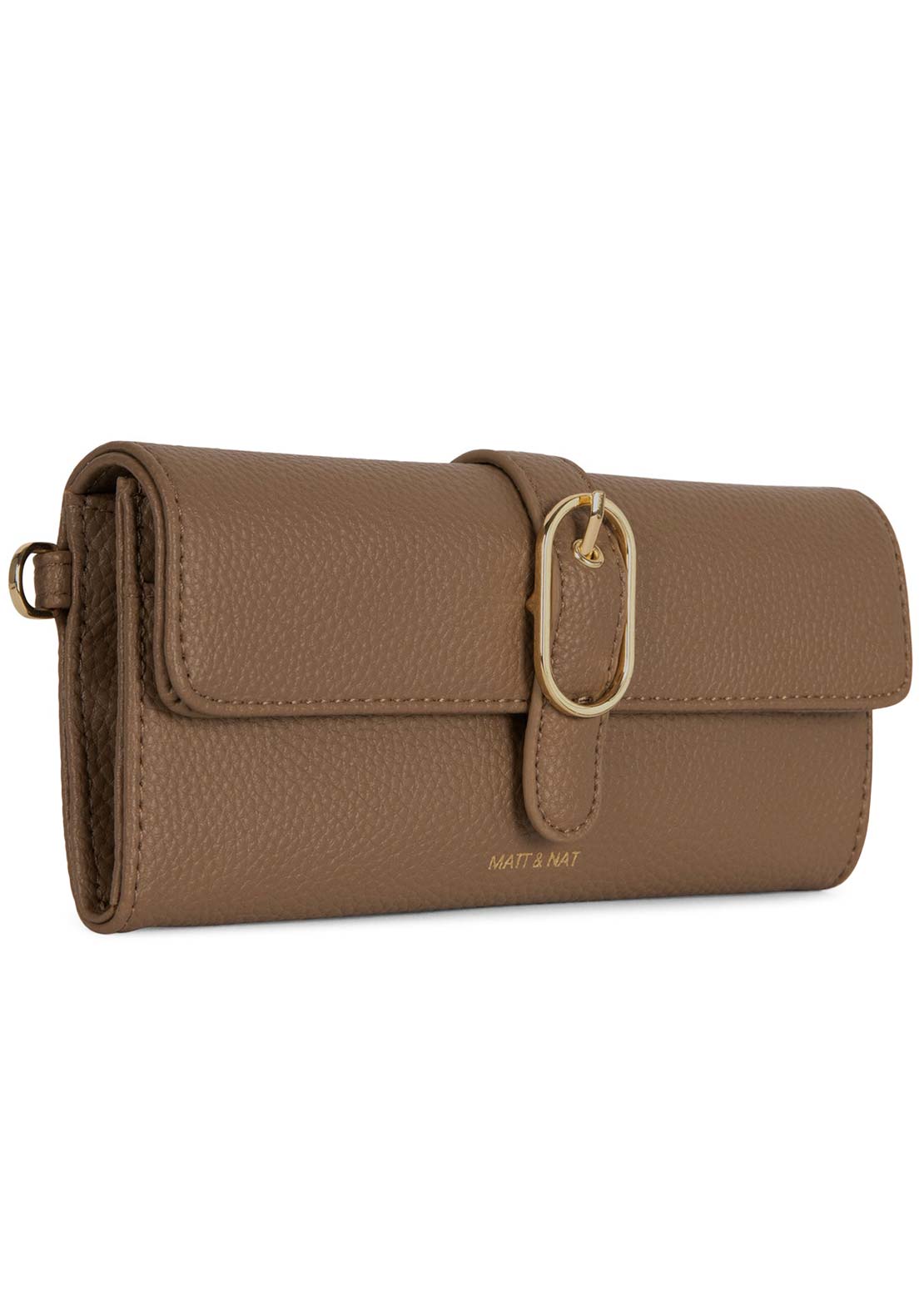 Matt & Nat Unisex Seun Grain Wallet Toffee