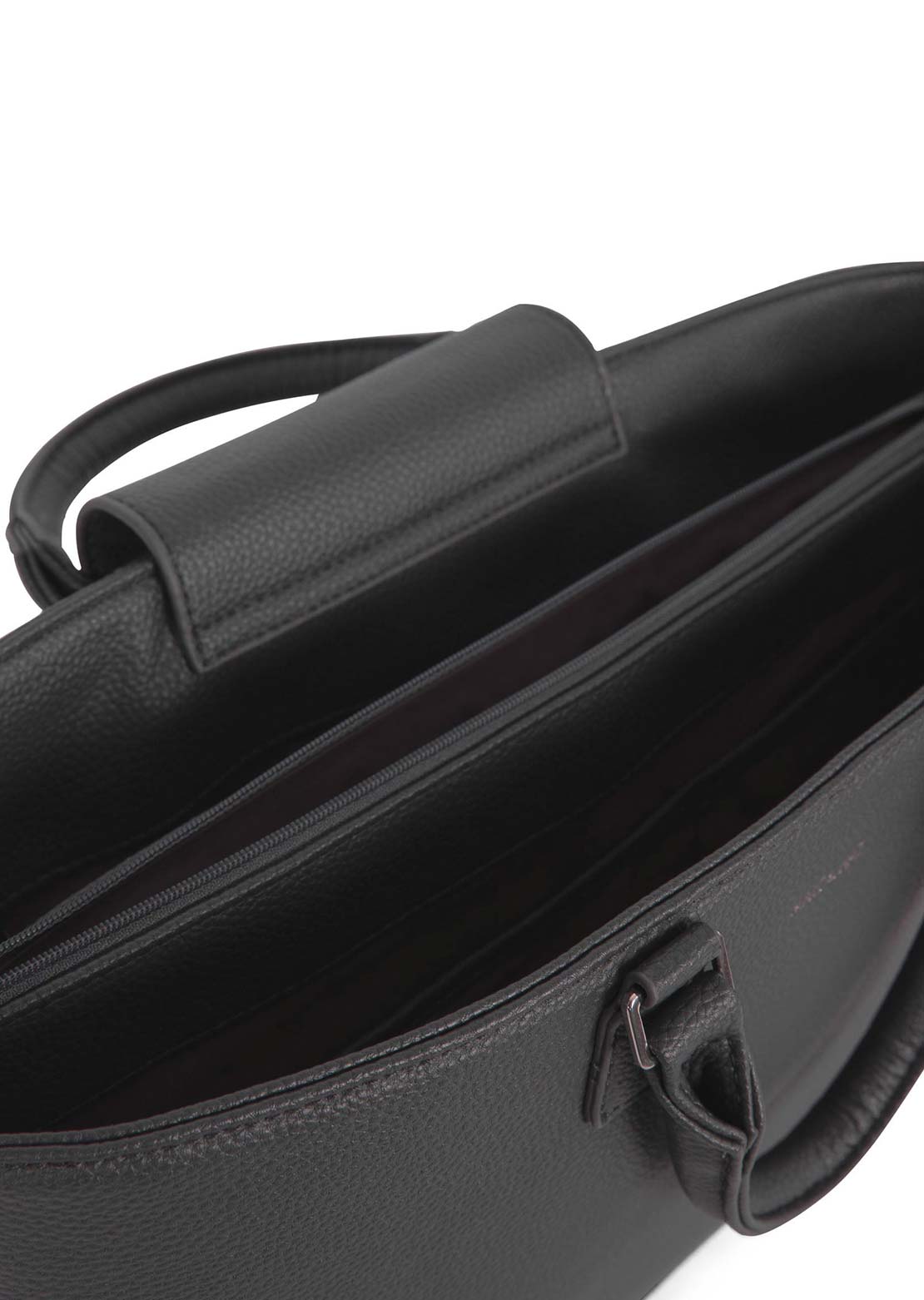 Matt & Nat Unisex Sevyn Satchel Hand Bag Coal