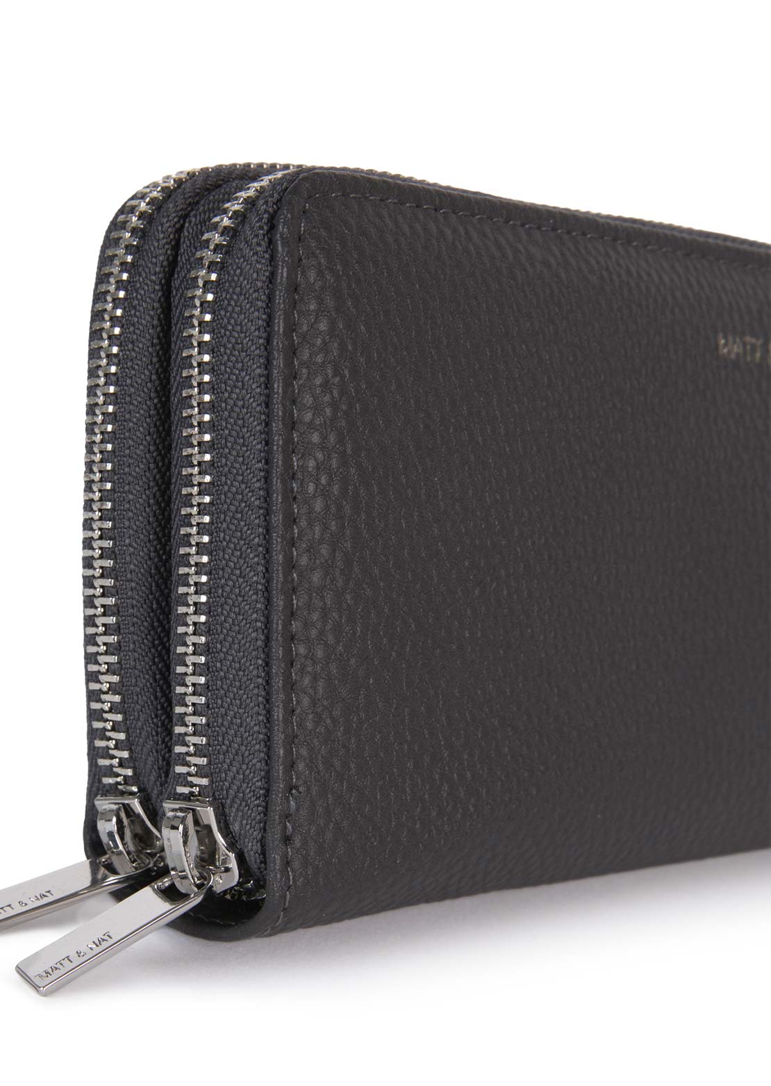 Matt & Nat Unisex Sublime Grain Wallet Coal