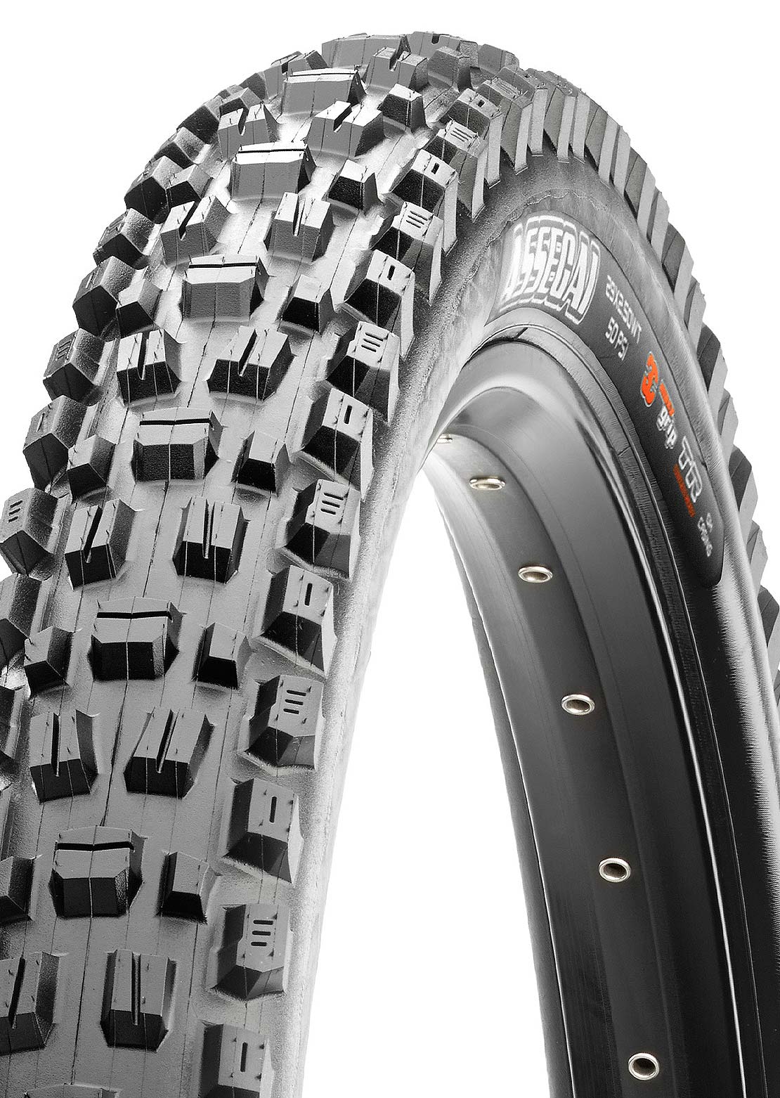 Maxxis Assegai Dual EXO Wide Trail Mountain Bike Tire - 29" x 2.6" Black
