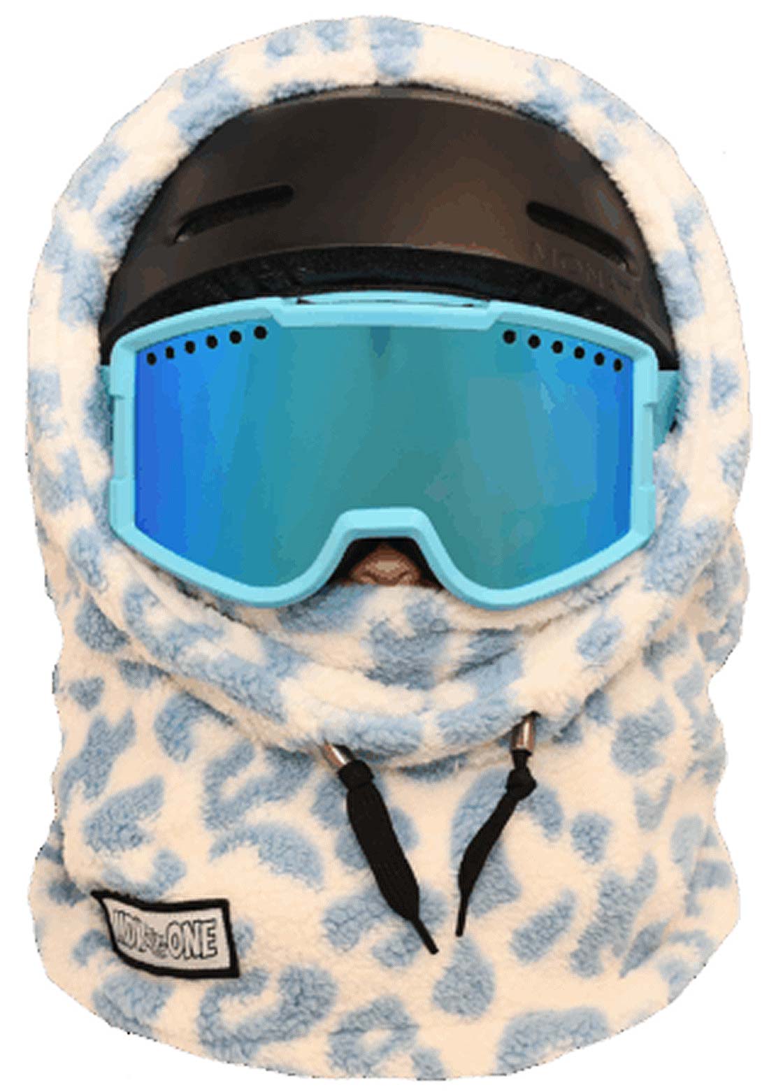 Mdxone Junior Over the Helmet Balaclava Giraffe Blue