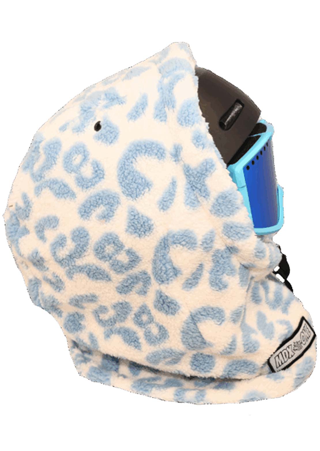 Mdxone Junior Over the Helmet Balaclava Giraffe Blue
