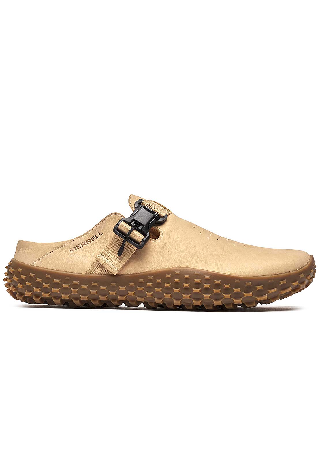 Merrell Men&#39;s Wrapt Slide Nubuck Shoes Latte