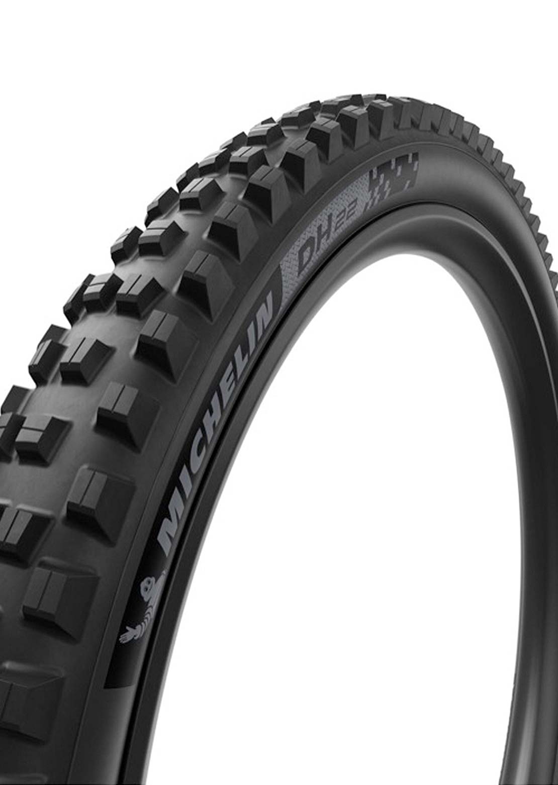 Michelin DH22 Mountain Tire 27.5 X2.40 Folding Tubeless Tire Black