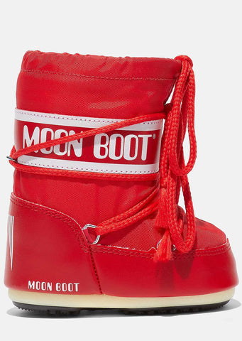 Moon Boot Junior Icon Mini Nylon Snow Boots PRFO Sports