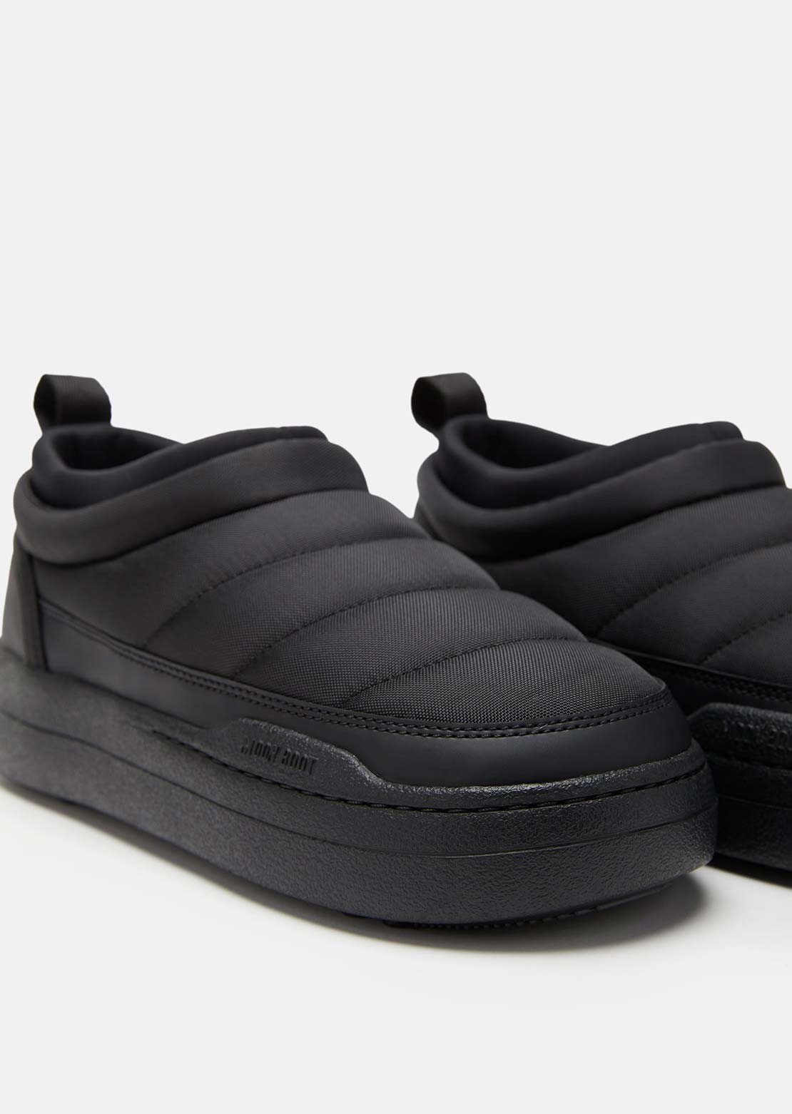 Moon Boot Unisex Park Soft Nylon Shoes Black