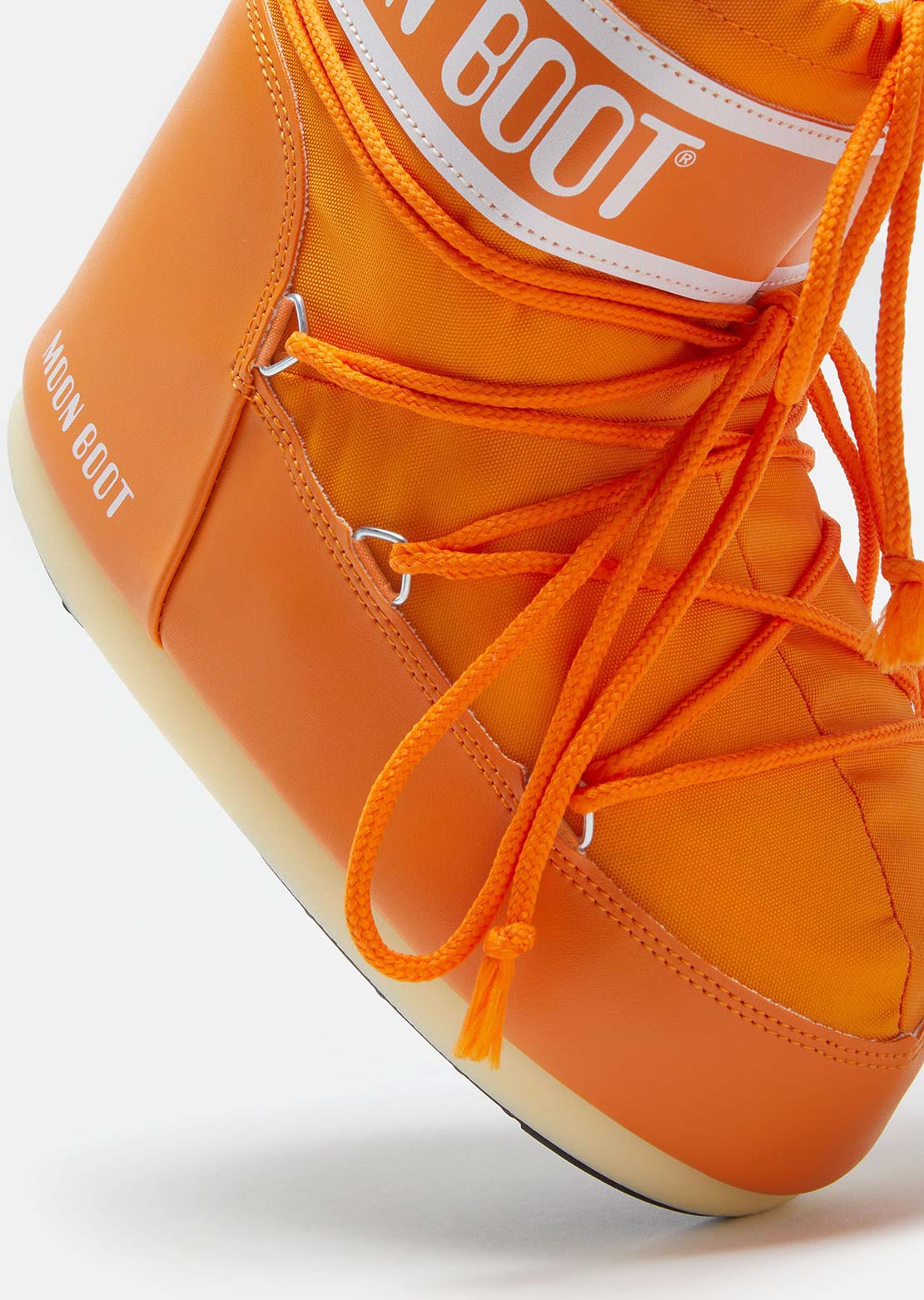 Moon Boot Women&#39;s Icon Low Nylon Boots Sunny Orange
