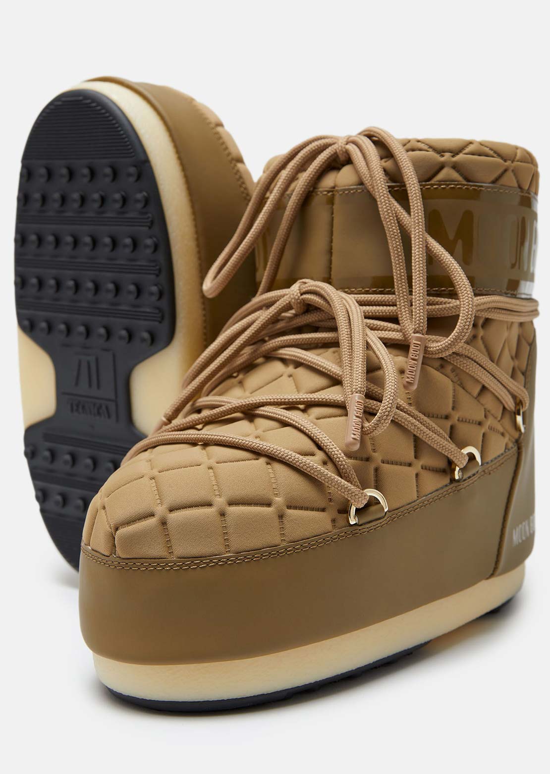 Moon Boot Women&#39;s Icon Low Quilt Boots Caramel