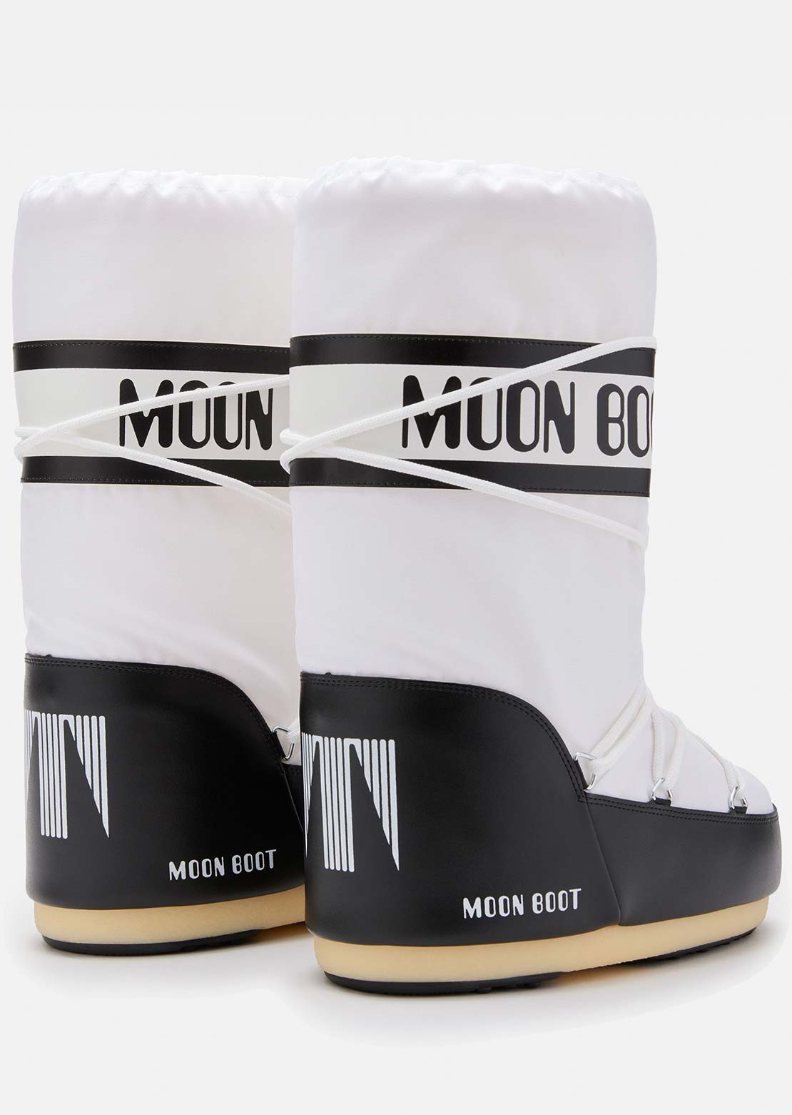 Moon Boot Women's Icon Nylon Boots Black/White
