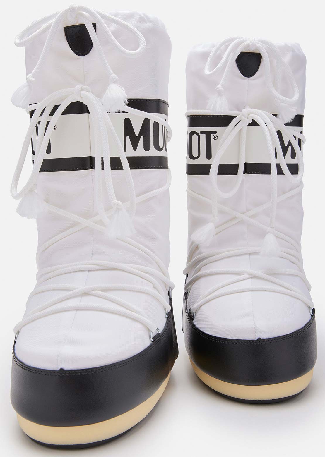 Moon Boot Women's Icon Nylon Boots Black/White