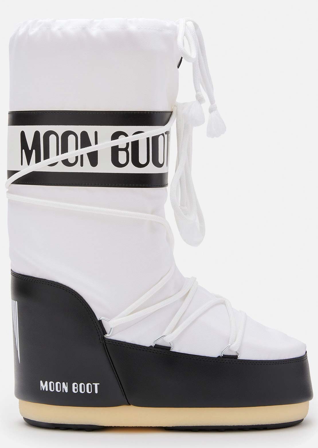 Moon Boot Women's Icon Nylon Boots Black/White