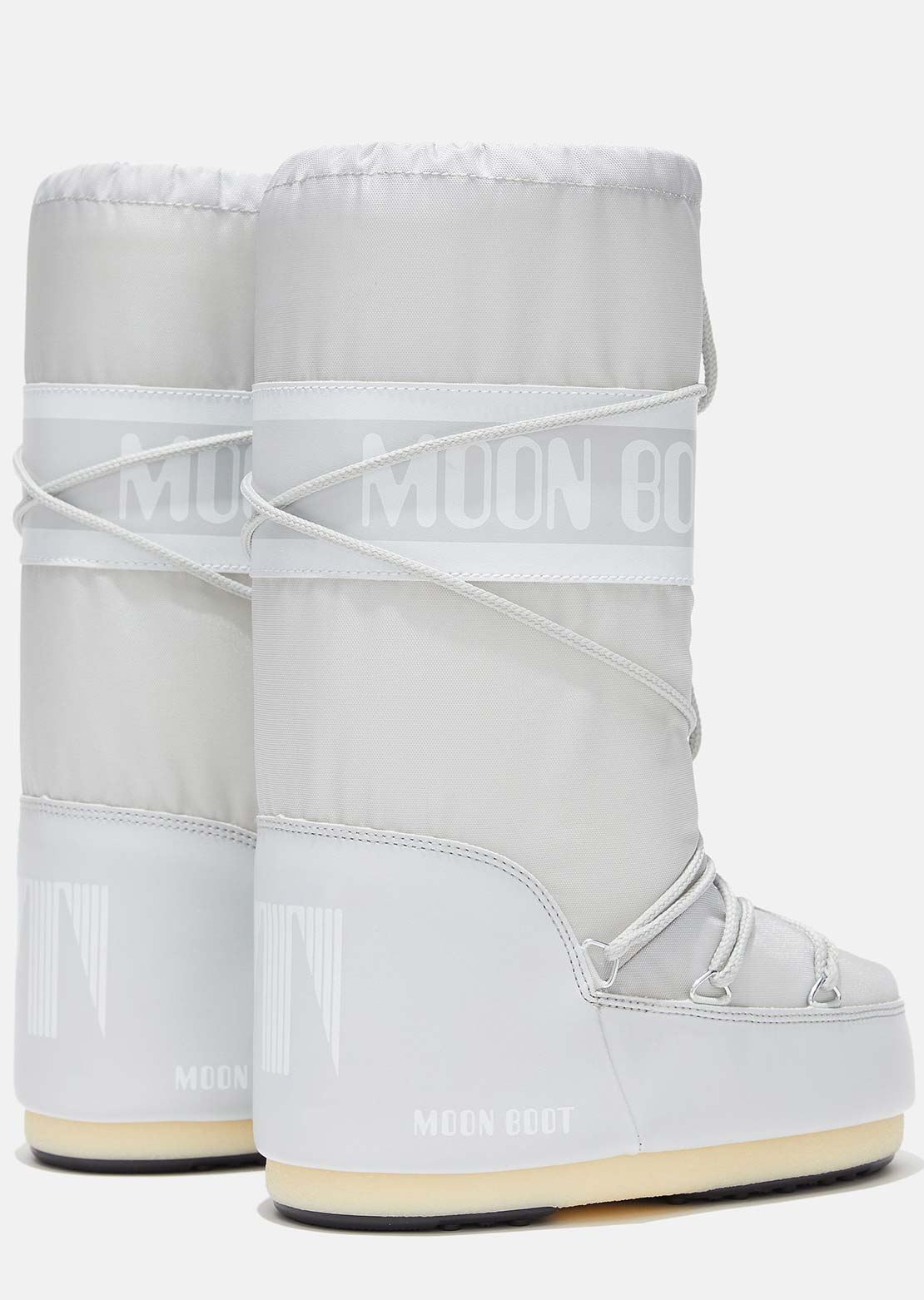 Moon Boot Women's Icon Nylon Boots Glacier Grey