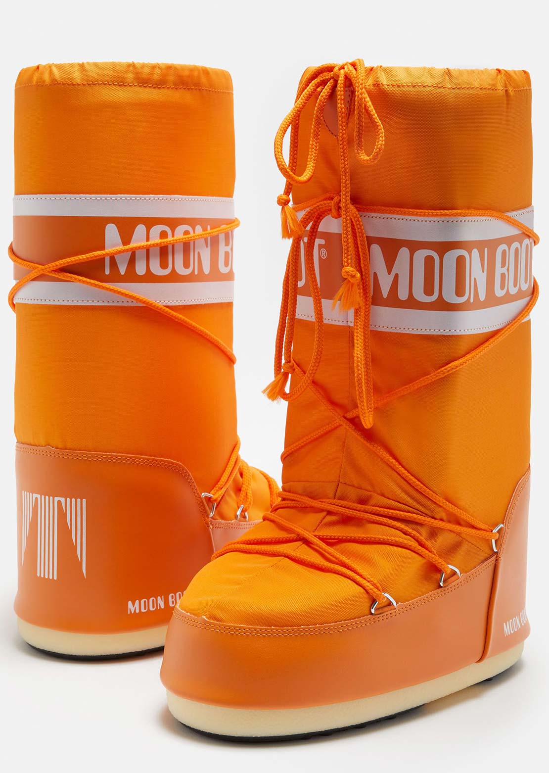 Moon Boot Women's Icon Nylon Boots Sunny Orange