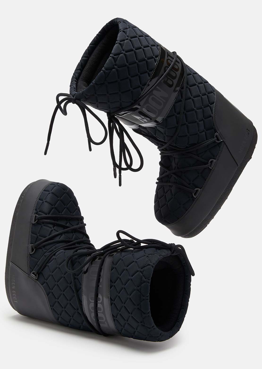 Moon Boot Women's Icon Quilt Boots Black
