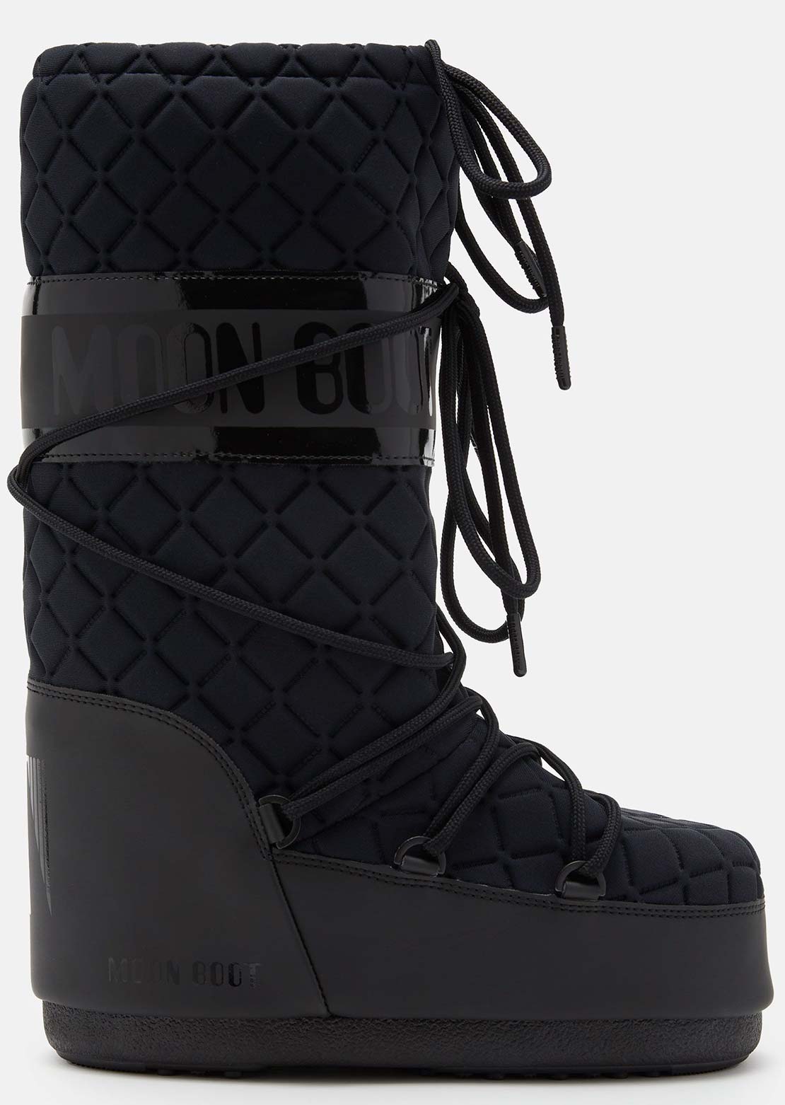 Moon Boot Women's Icon Quilt Boots Black